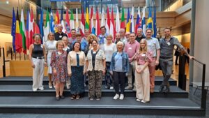 Delegation der Europa Gemeinderäte Bayern besucht Straßburg