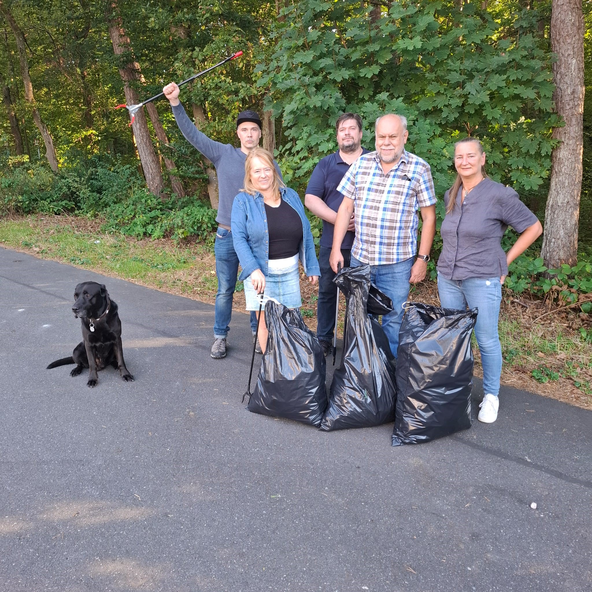 Bericht zur Teilnahme der Bürgerallianz Feucht am World Cleanup Day